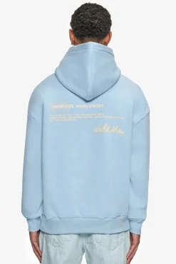 Hoodie<Dropsize Heavy Oversize No Limits Hoodie Baby Blue