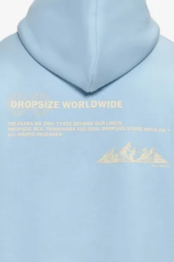 Hoodie<Dropsize Heavy Oversize No Limits Hoodie Baby Blue