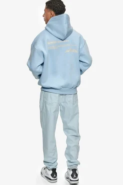 Hoodie<Dropsize Heavy Oversize No Limits Hoodie Baby Blue