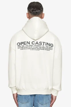 Hoodie<Dropsize Heavy Oversize ''Open Casting'' Hoodie Cream White