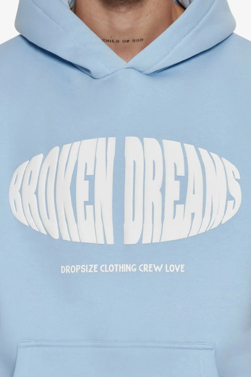 Hoodie<Dropsize Heavy Oversize Oval Broken Dreams Hoodie