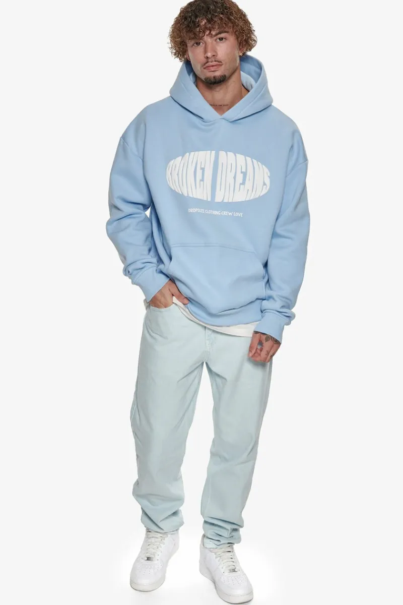 Hoodie<Dropsize Heavy Oversize Oval Broken Dreams Hoodie