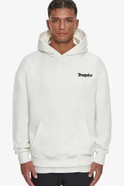 Hoodie<Dropsize Heavy Oversize Patience Hoodie Washed White