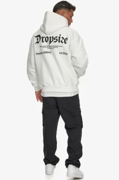 Hoodie<Dropsize Heavy Oversize Patience Hoodie Washed White