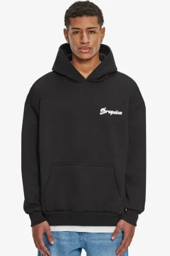 Hoodie<Dropsize Heavy Oversize Pray Love Hustle Hoodie Black