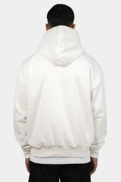 Hoodie<Dropsize Heavy Oversize Puffer Print Hoodie Washed White