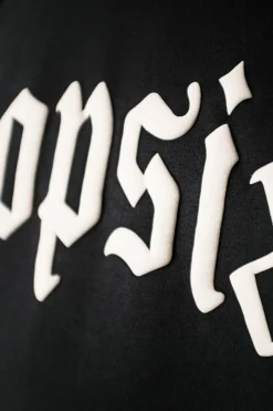 Hoodie<Dropsize Heavy Oversize Puffer Print Hoodie Washed Black