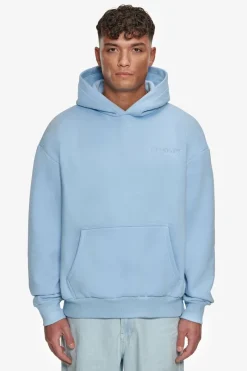 Hoodie<Dropsize Heavy Oversize Quadcrime Hoodie Baby Blue