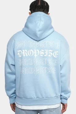 Hoodie<Dropsize Heavy Oversize Quatro Hoodie Baby Blue