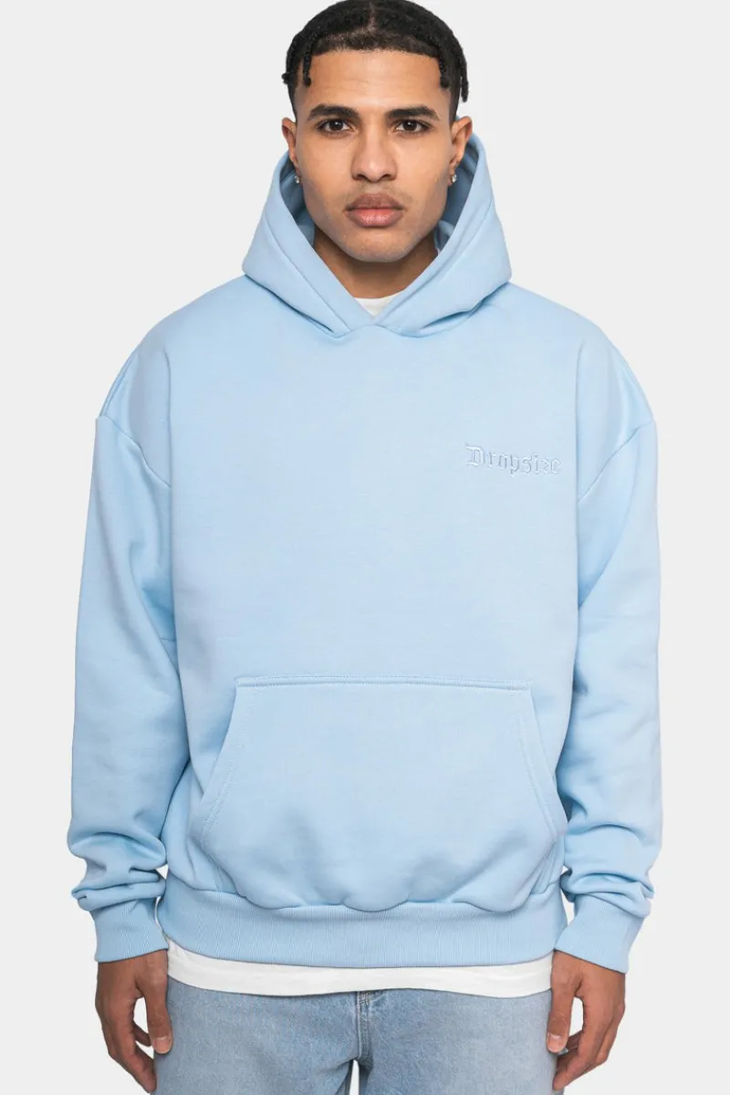 Hoodie<Dropsize Heavy Oversize Quatro Hoodie Baby Blue