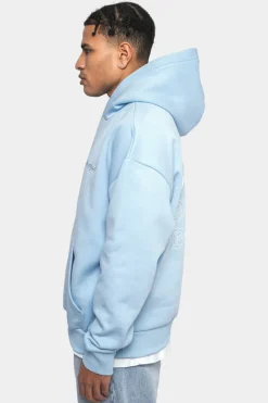 Hoodie<Dropsize Heavy Oversize Quatro Hoodie Baby Blue