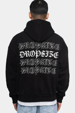 Hoodie<Dropsize Heavy Oversize Quatro Hoodie Black