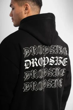 Hoodie<Dropsize Heavy Oversize Quatro Hoodie Black