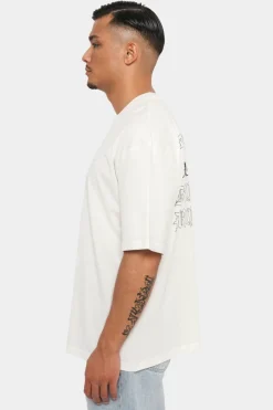 T-Shirt<Dropsize Heavy Oversize Quattro T-Shirt Cream White