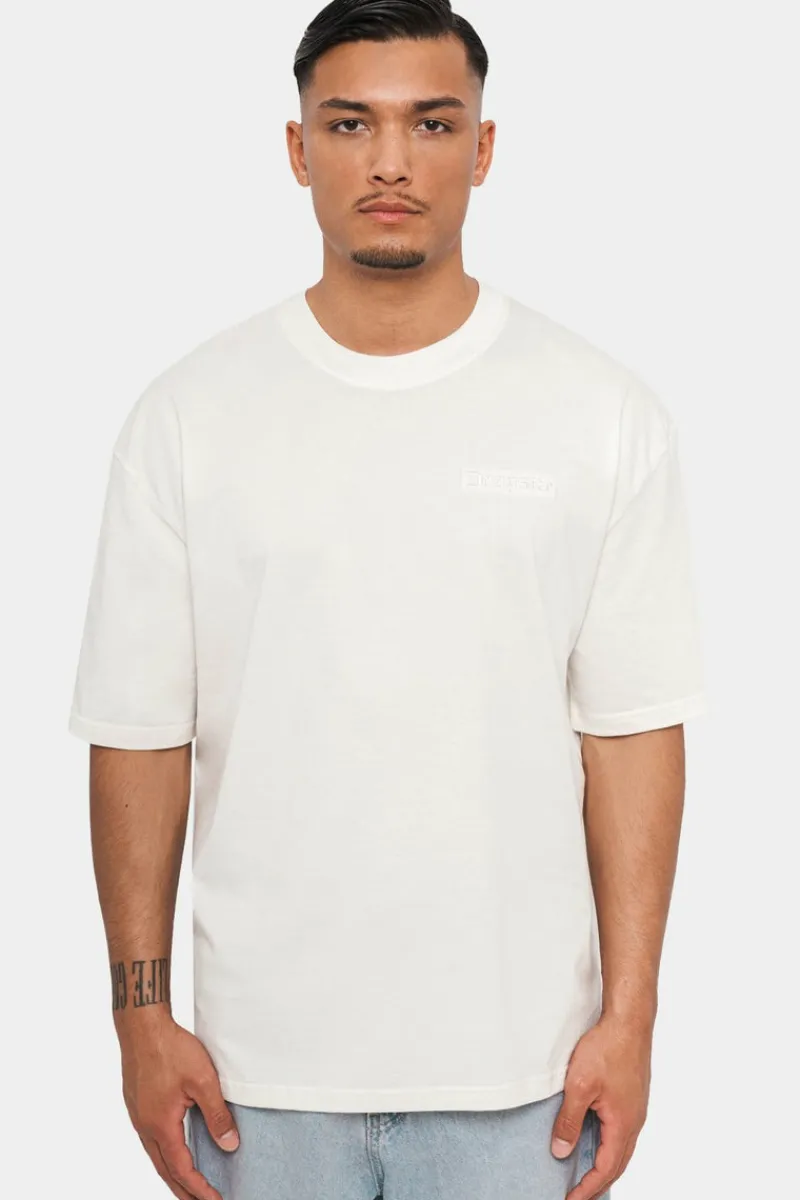 T-Shirt<Dropsize Heavy Oversize Quattro T-Shirt Cream White