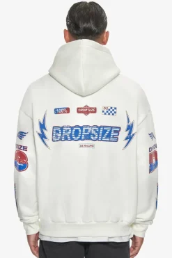 Hoodie<Dropsize Heavy Oversize Racing Hoodie Cream