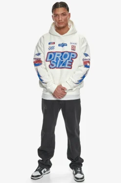 Hoodie<Dropsize Heavy Oversize Racing Hoodie Cream