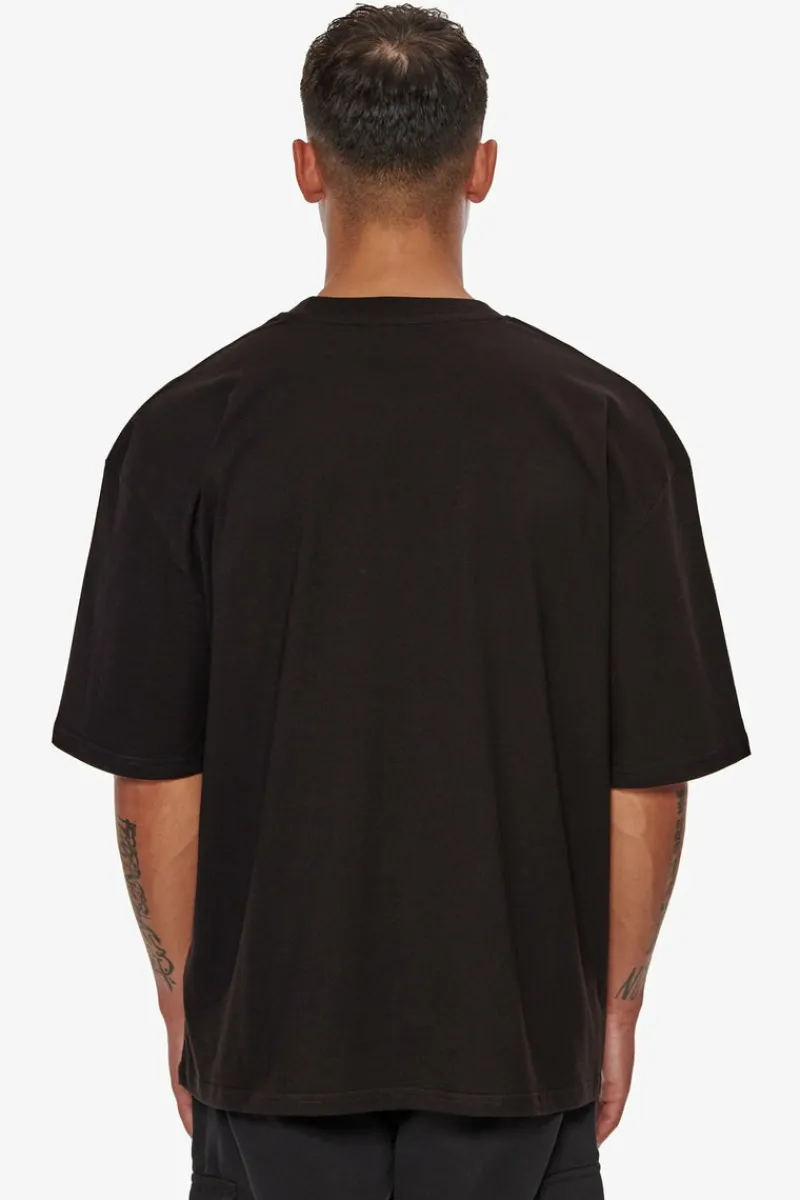 T-Shirt<Dropsize Heavy Oversize Rainbow T-Shirt Black