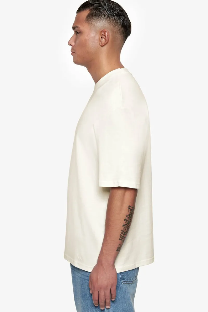 T-Shirt<Dropsize Heavy Oversize Rubber Patch T-Shirt Cream