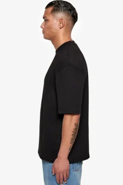 T-Shirt<Dropsize Heavy Oversize Rubber Patch T-Shirt Black