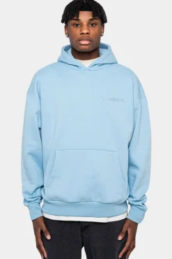 Hoodie<Dropsize Heavy Oversize Scorpion Design Hoodie Baby Blue