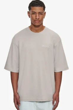 T-Shirt<Dropsize Heavy Oversize Silk Embo T-Shirt Moon Beam