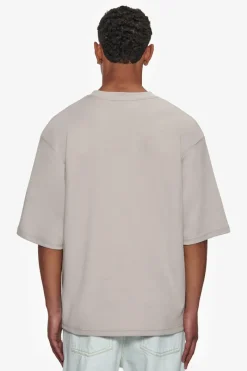 T-Shirt<Dropsize Heavy Oversize Silk Embo T-Shirt Moon Beam