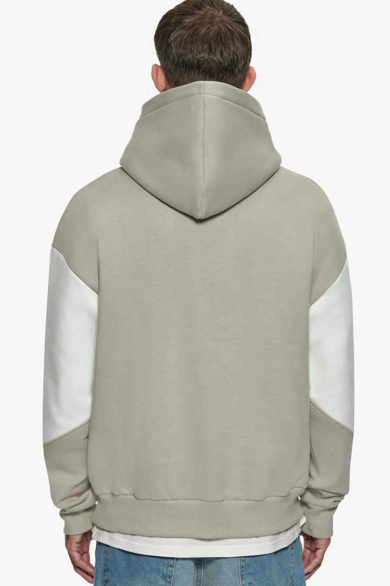 Hoodie<Dropsize Heavy Oversize Split Colour V2 Hoodie Stone