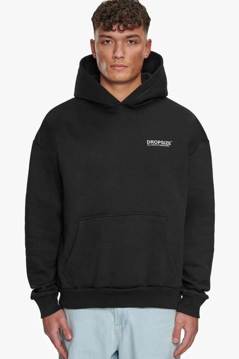 Hoodie<Dropsize Heavy Oversize Stay True Hoodie Black