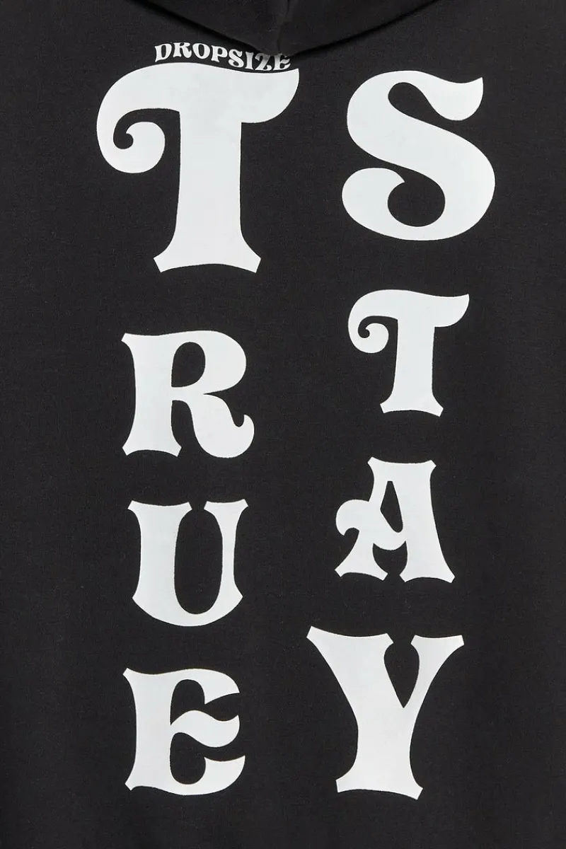 Hoodie<Dropsize Heavy Oversize Stay True Hoodie Black