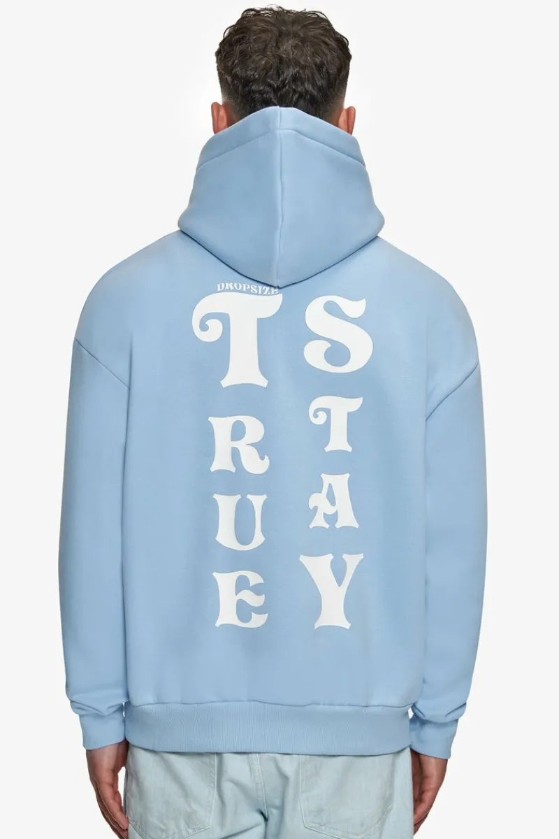Hoodie<Dropsize Heavy Oversize Stay True Hoodie Baby Blue