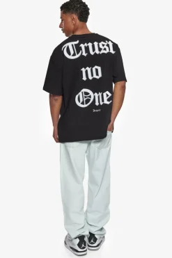 T-Shirt<Dropsize Heavy Oversize Trust T-Shirt Black