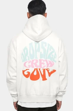 Hoodie<Dropsize Heavy Oversize V2 ''Crew Love'' Hoodie Cream White