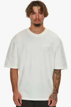 T-Shirt<Dropsize Heavy Oversize V2 Moon T-Shirt Cream White