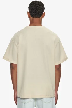T-Shirt<Dropsize Heavy Oversize V2 Waffle T-Shirt Cream