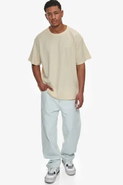 T-Shirt<Dropsize Heavy Oversize V2 Waffle T-Shirt Cream