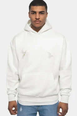 Hoodie<Dropsize Heavy Oversize White Doves Hoodie Cream White