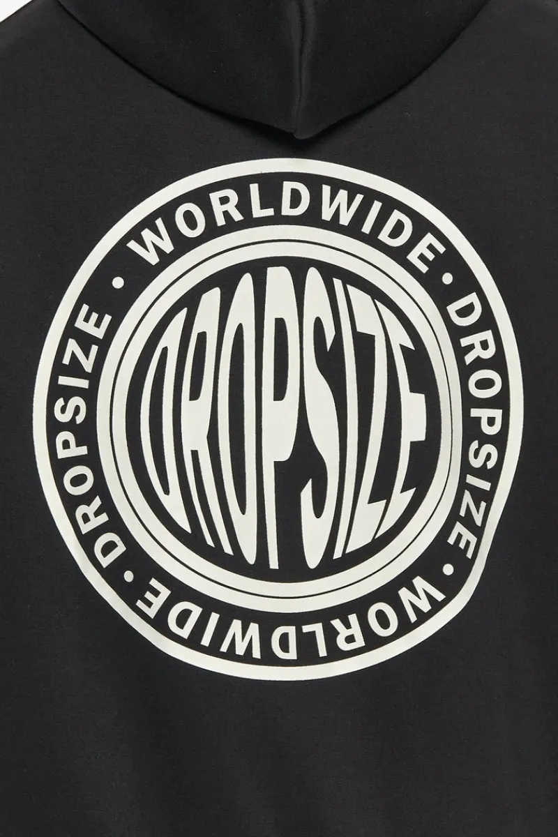 Hoodie<Dropsize Heavy Oversize Worldwide Hoodie Black