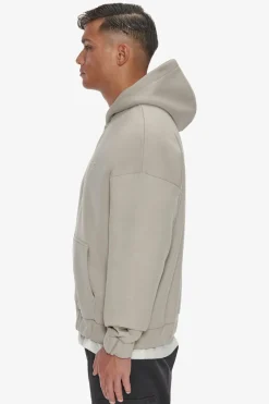Zipper<Dropsize Heavy Oversize Zip Hoodie Pumice Stone