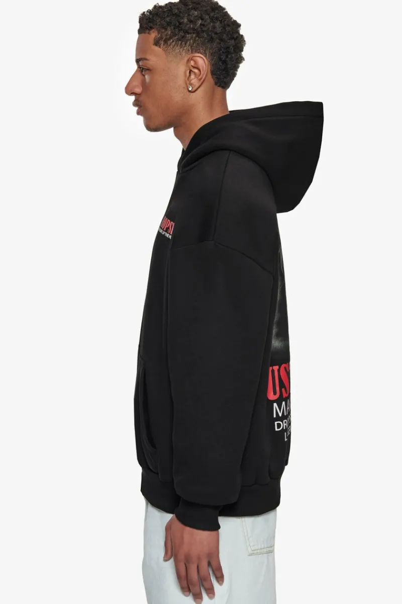 Hoodie<Dropsize Heavy Overzize Make It Happen Hoodie Black