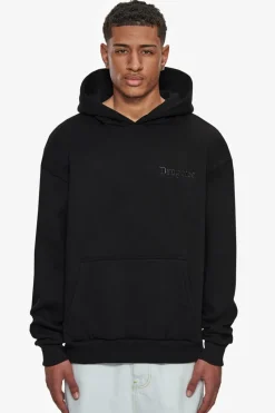 Hoodie<Dropsize Heavy Overzize Raised In Heaven Hoodie Black
