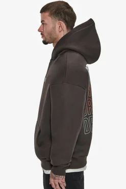 Hoodie<Dropsize Heavy Overzize V2 Quatro Hoodie Washed Black
