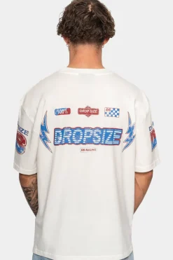 T-Shirt<Dropsize Heavy Racing T-Shirt Cream