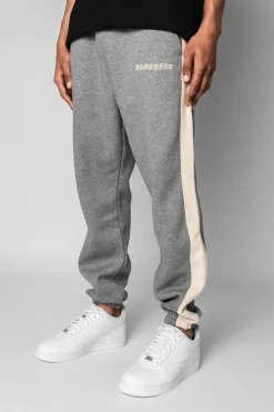 Jogging<Dropsize Heavy Side Stripe Jogger Heather Grey