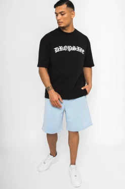 Shorts<Dropsize Heavy Sweat Embo Short Baby Blue