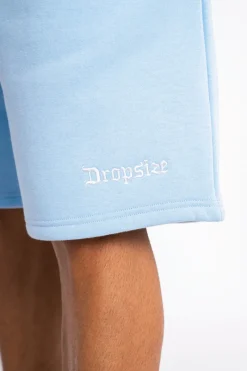 Shorts<Dropsize Heavy Sweat Embo Short Baby Blue