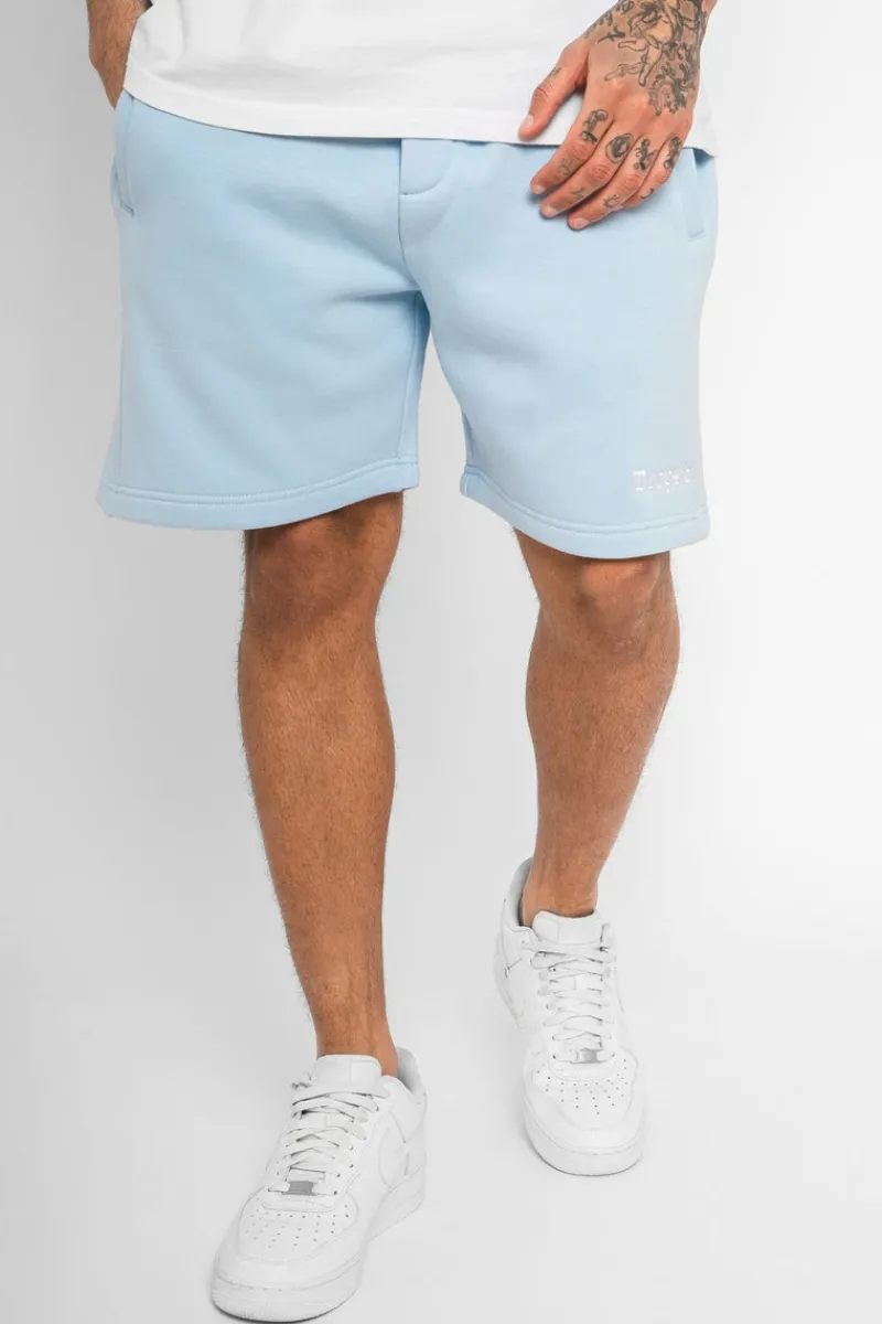 Shorts<Dropsize Heavy Sweat Embo Short V2 Baby Blue