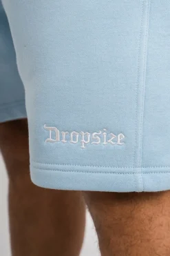 Shorts<Dropsize Heavy Sweat Embo Short V2 Baby Blue