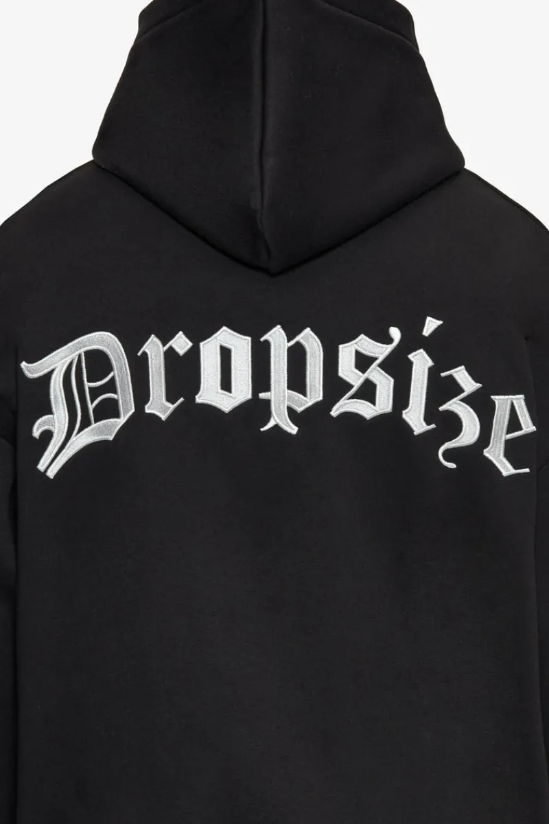 Hoodie<Dropsize Heavy V2 Backlogo Hoodie Black