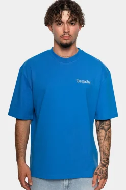 T-Shirt<Dropsize Heavy V2 Embo T-Shirt Royal Blue